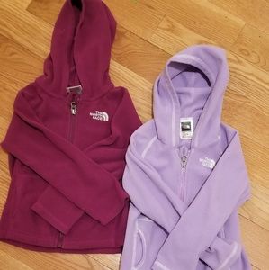 North Face Glacier hoodies